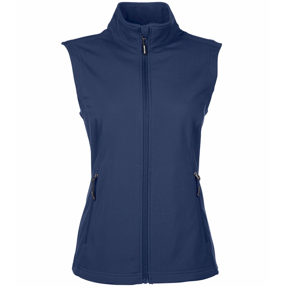 Core365 Ladies' Cruise 2-Layer Soft Shell Vest
